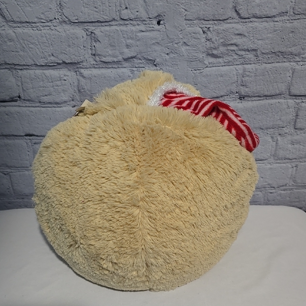 Plush Hedgehog with Striped Scarf - Picture 4 of 5